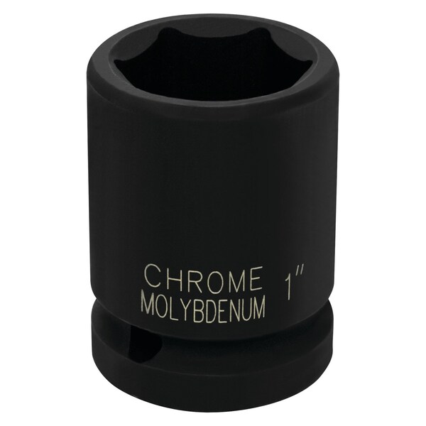Performance Tool 3/4 in. Dr. Impact Socket, 1 in. 6pt, Chrome Moly Steel M740-32 - main