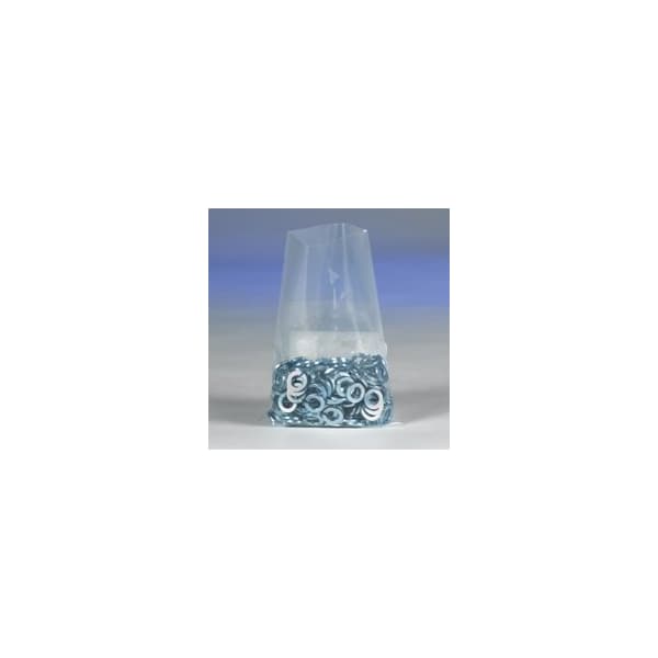 Bubblefast 1000-6 x 28'' - 4 Mil Clear Flat Poly Bags, 1000PK BFPB1104 - main
