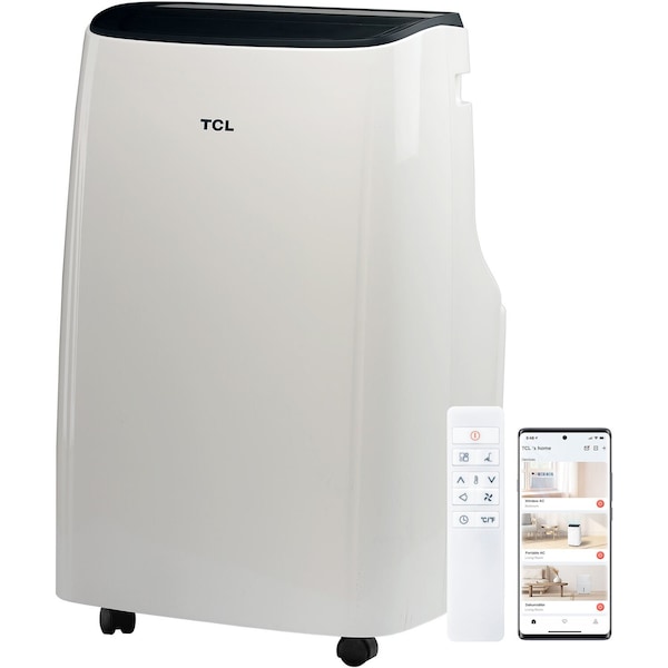 Tcl 7,000 BTU SACC 11,000 BTU ASHRAE Smart Portable Air Conditioner H7P38W - main