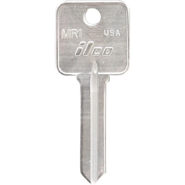 Ilco Metal-Rousseau Nickel Plated Automotive Key MR1 M-R, 10PK IAA26983022 - main