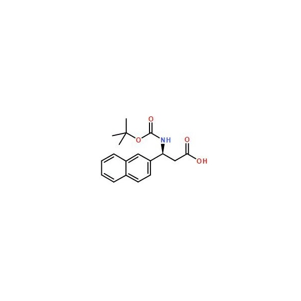 Ak Scientific (S)-Boc-3-(2-naphthyl)-β-Ala-OH (100mg), CAS 500770-69-4 6809AB-100mg - main