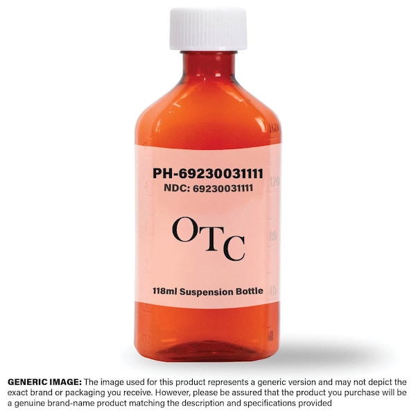 Camber Pharmaceuticals Ibuprofen Dye Free (Motrin) 100mg/5mL Oral Suspension Purple Berry, 118mL 69230031111 - main