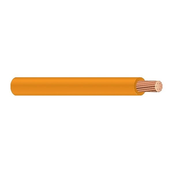 Zoro Select THHN, THWN-2 Building Wire, Copper, 8 AWG, 1C, Bare, Stranded, 1000 ft WXP-6G-0801-08-1000 - main
