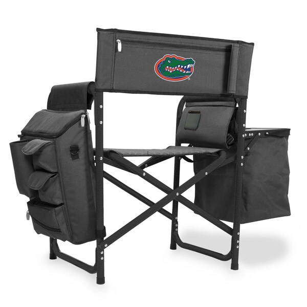 Picnic Time Family Of Brands NCAA Florida Gators Fusion Camping Chair with Side Table and Soft Cooler 807-00-679-164-0 - main