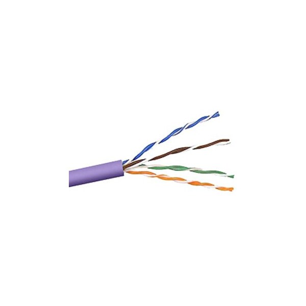 Belkin Bulk Cable - Unshielded Twisted Pair (Utp) - 1000 Feet - Purple A7J704-1000-PUR - main