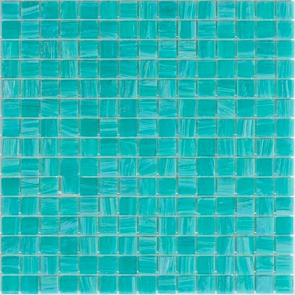 Apollo Tile Celestial 12 in. x 12 in. Glossy Persian Green Glass Mosaic Wall and Floor Tile 20 sqft/case, 20PK APLST88GN413A - main