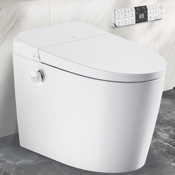 Envo Smart Bidet Toilets, 1.16 gal gpf, Elongated, White TL-AZ19TWH - main