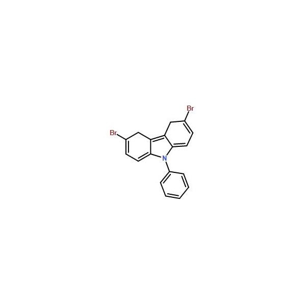 Ak Scientific 3, 6-Dibromo-9-phenylcarbazole (5g), CAS 57103-20-5 X4095-5g - main