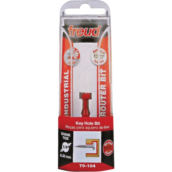 Freud 25/64'' Key Hole Router Bit 70-104 - main