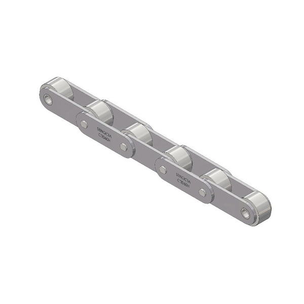 Senqcia Inspire Series SBR Conveyor Series Double Pitch Riv Lg, 10 ft OAL, 1.5P, 7/8 Dia x .5 W C2062RB - main