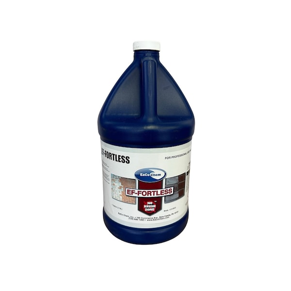 Eaco Chem EF-Fortless 1 Gallon - Remove Powdery Efflorescence on Brick, Block, and Mortar. Melts Away Powdery EF1g - main