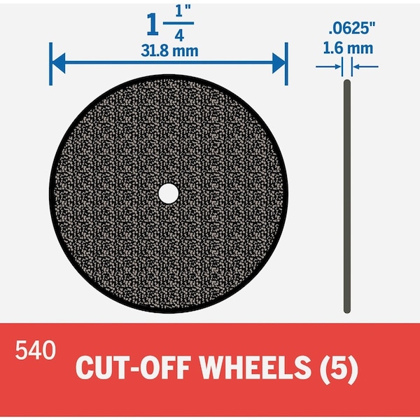 Dremel 1-1/4'' Cut-Off Wheel 540 - main