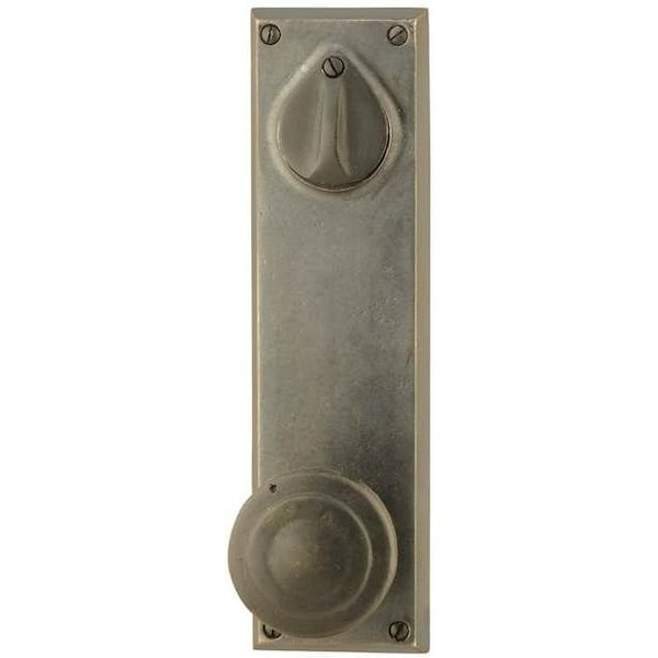 Emtek Residential Sideplate Locksets Passage, Single Keyed Reversible Medium Bronze 7560BUMB - main