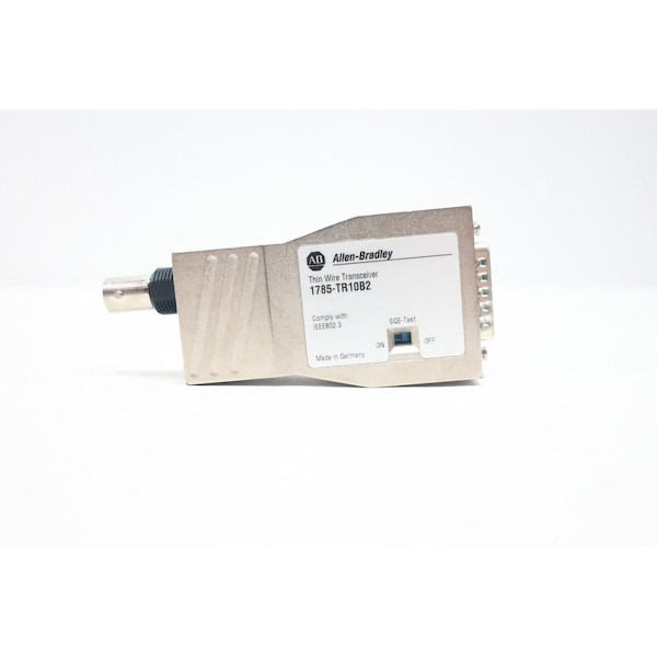 Allen Bradley AUI TO THIN WIRE ETHERNET TRANSCEIVER 1785-TR10B2 - main