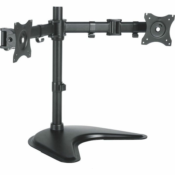 Kantek Double Monitor Arm with Desktop Base and Articulating Joints. For 2 Monitor up to 27in and 18 lbs. MA225 - main
