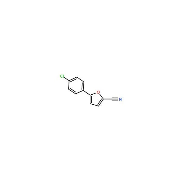 Ak Scientific 5-(4-Chlorophenyl)-2-furonitrile (100mg), CAS 52939-07-8 5006AE-100mg - main