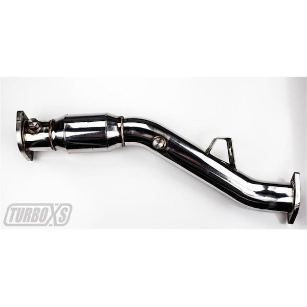 Hands On High Flow Catalytic Converter Pipe for 2002-2007 WRX-STI & 2004-2008 Forester XT HA3298746 - main