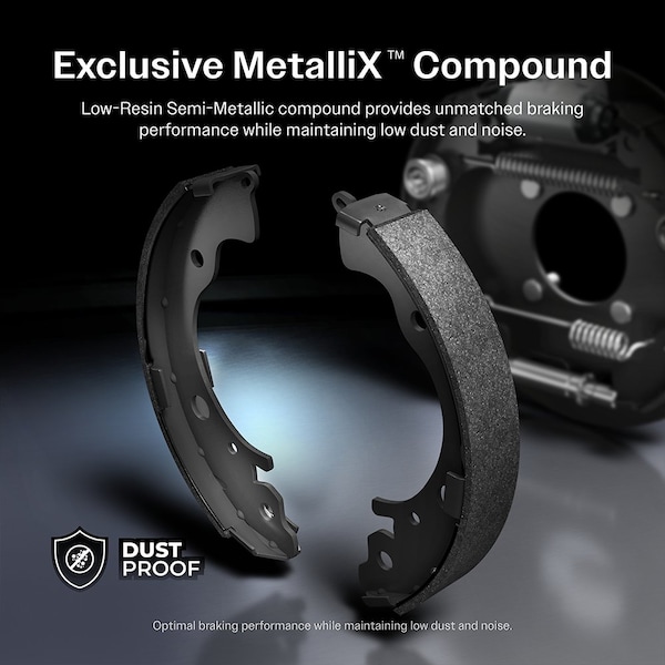 Brake Shoe Set, Parking Brake - 0986487718 BOSCH - A6394200220, 6394200220, 03013740092 | K - View #8