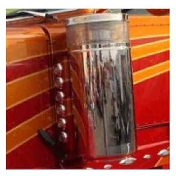 Ilc Replacement For Peterbilt 379 Year 2003 Stainless Steel Air Cleaner Bracket Strapless Breather Bars WZ-EKE5-2 - main