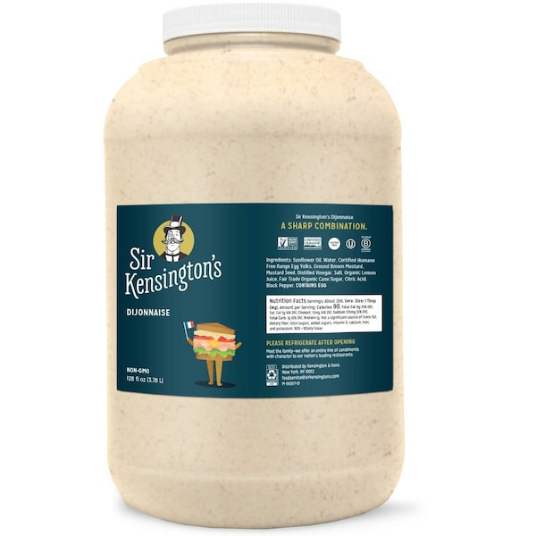 Sir Kensingtons Dijonnaise Mayonnaise, 1 Gallon, 4PK 23040383 - main