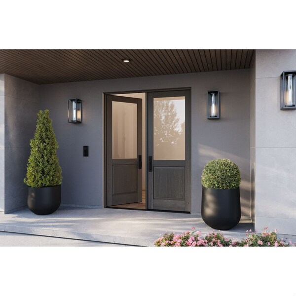 Doornmore G5001, 74.5" x 98" ( 2x36" Door) Left Hand, Mahogany 1/2 Lite Exterior Door G5001-SW-3696_2_LI - main