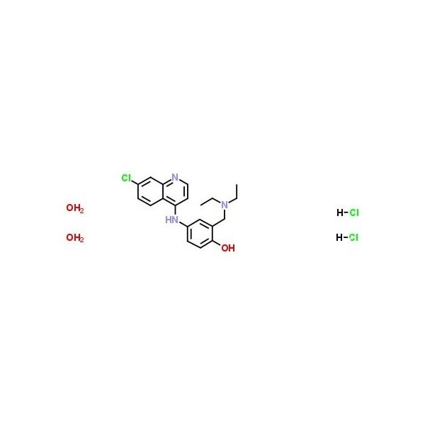 Ak Scientific Amodiaquine dihydrochloride dihydrate (5g), CAS 6398-98-7 A721-5g - main