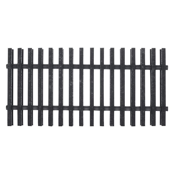 Zurn 12in x 24in Vinylester Fiberglass Slotted Class A Grate - P.N. 585530026 P12-GG - main
