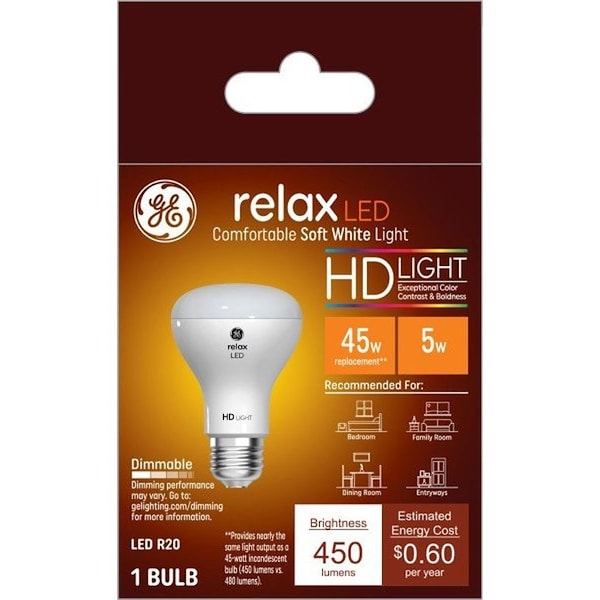 Current Ge 5W Sw R20 Rel Bulb 45545 - main