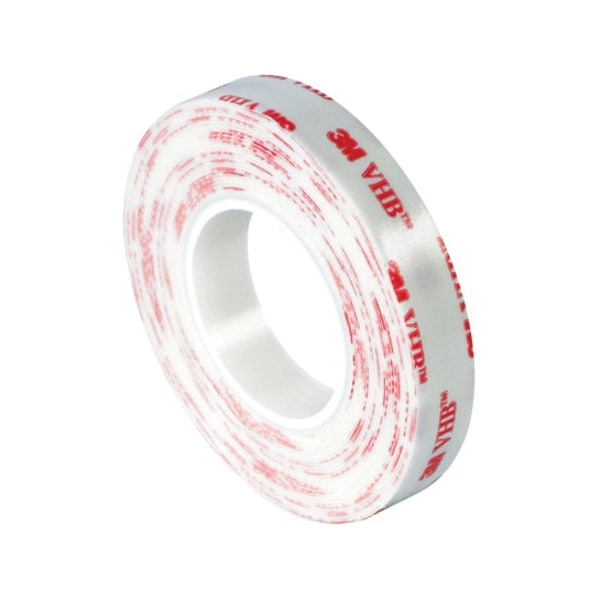 Box Packaging 3M 4920 Double Sided VHB Acrylic Foam Tape 1 x 5 Yds. 15 Mil White VHB492001R - main