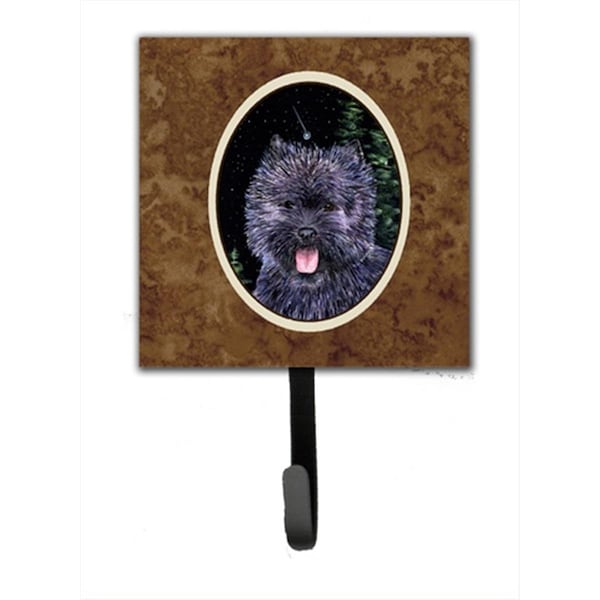 Carolines Treasures Starry Night Cairn Terrier Leash Holder Or Key Hook SS8494SH4 - main