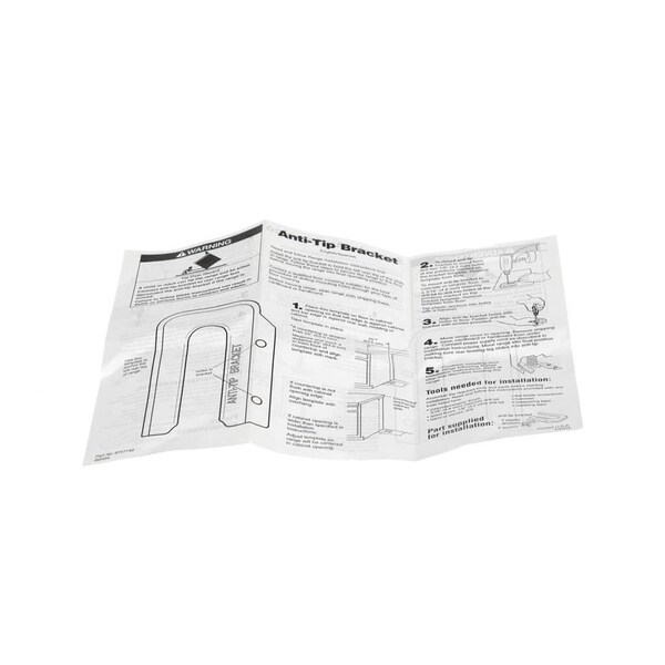 Whirlpool TEMPLATE-ANTI-TIP, EN/SP 9757142 - main
