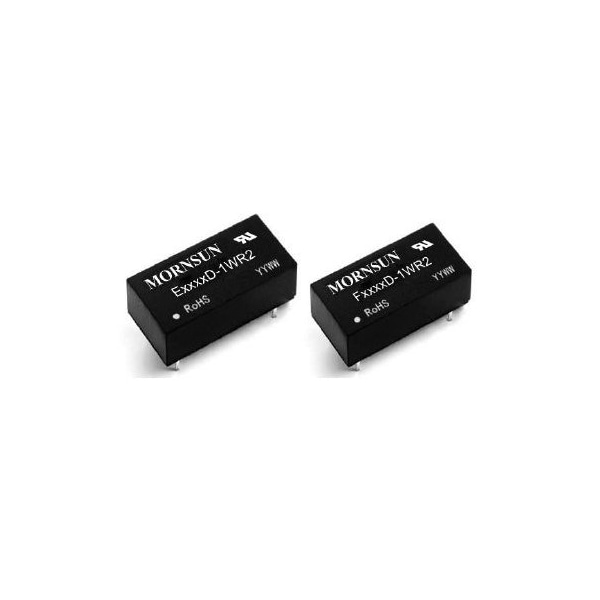 Mornsun 1W, Fixed input voltage, isolated & unregulated single output DC/DC CONVERTER F1515D-1WR2 - main