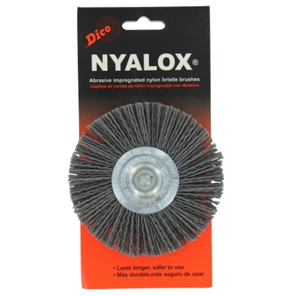 Dico 4 in. MediumFine Nyalox Wire Brush 7200042 - main