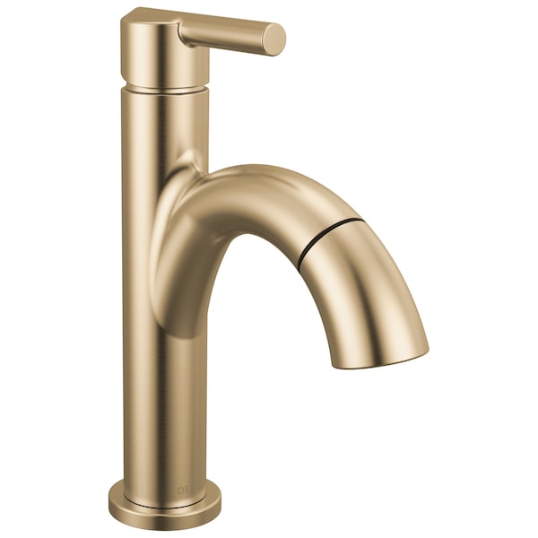 Delta Nicoli Single Handle Pull-Down Bathroom Faucet, 6.81 in, Champagne Bronze 15749LF-CZPD - main