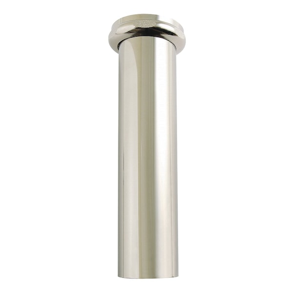 Kingston Brass 1-1/2" x 6-1/2" Brass Slip Joint Tailpiece Extension Tube, Polished Nickel EVT6126K - main
