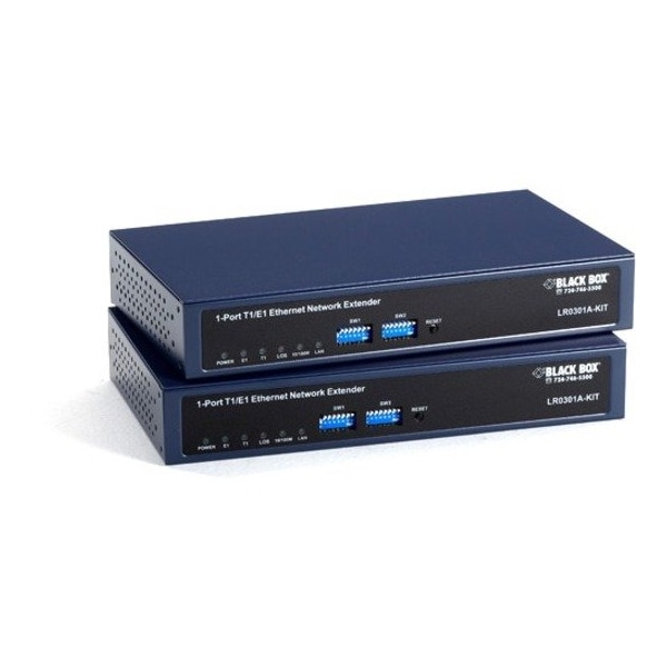 Black Box Black Box Ethernet Extender, 1-Port, RJ45 LR0301A-KIT - main