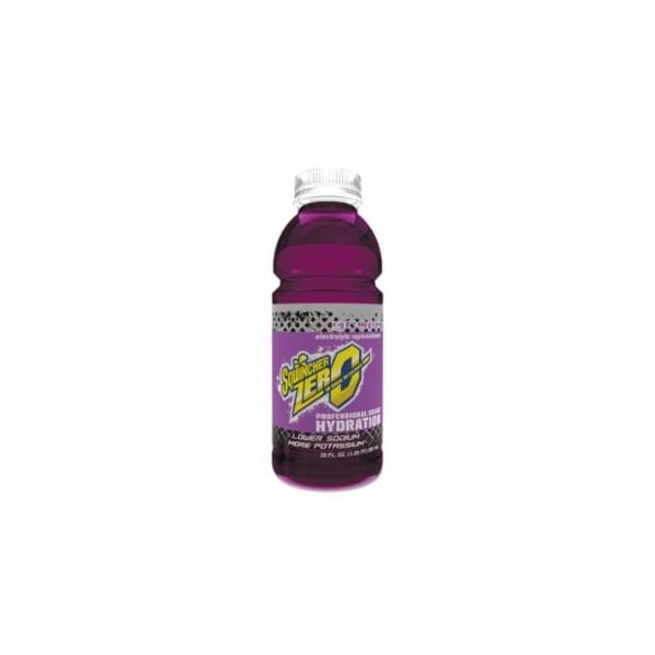 Sqwincher ZERO Ready-To-Drink, 20 oz, Wide-Mouth Bottle, Grape 690-159030803 - main