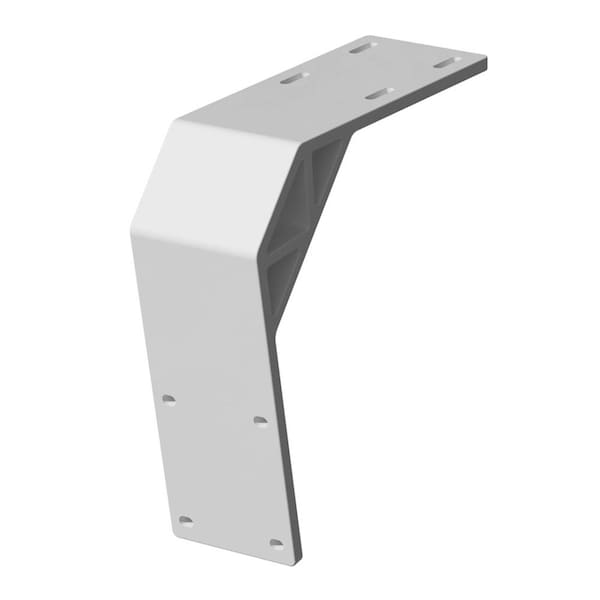 Lewmar Pontoon Mounting Bracket f/Axis & Vector Shallow Water Anchors - White 2024028466 - main