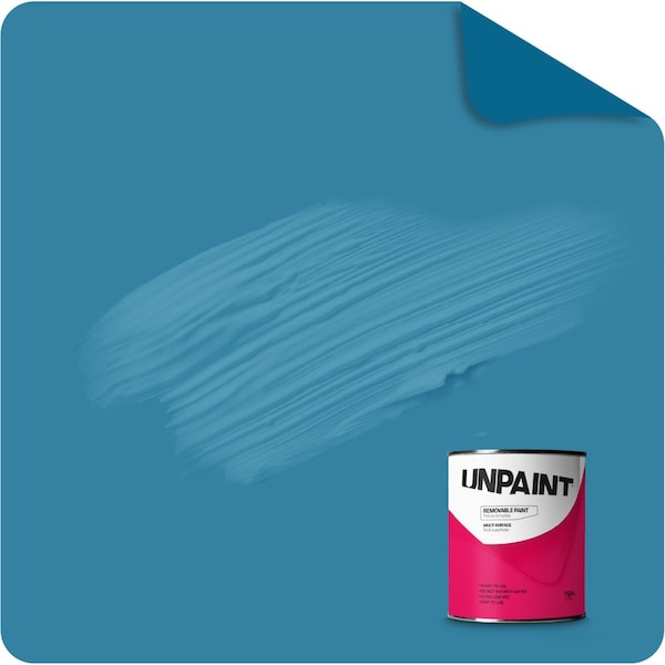 Unpaint Removable paint Interior Matte Blue Aqua Sky Quart 02-2JOT-T2A2 - main