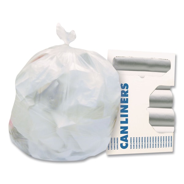 Heritage 30 gal Trash Bags, 30 in x 37 in, Heavy-Duty, 16 microns, Natural Z6037XN R01 - main
