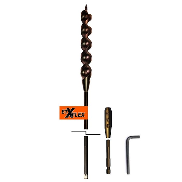 Eagle Tool Us Installer Drill Bit KIT, 3/8"x54"/Hex Ada EA37554XH - main