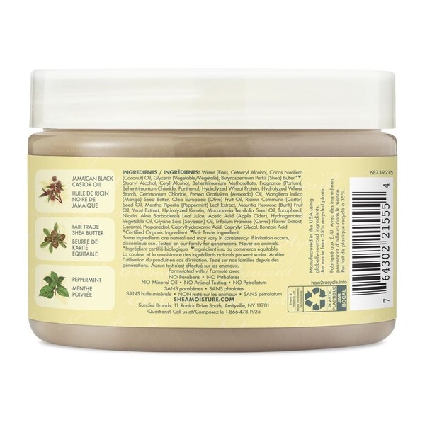 Shea Moisture Jamaican Black Castor Oil Treatment Masque, 11.5 Ounce, 12PK 68675487 - main