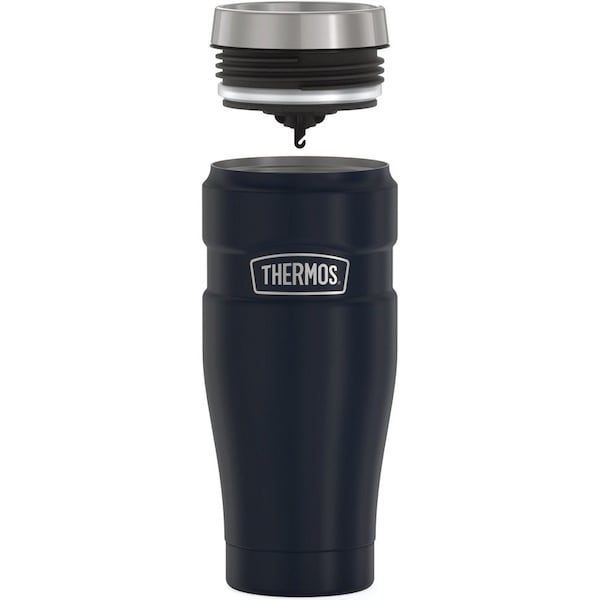 Thermos 16-Ounce Stainless King Vacuum-Insulated Stainless Steel Travel Tumbler (Midnight Blue) SK1005MDB4 - main