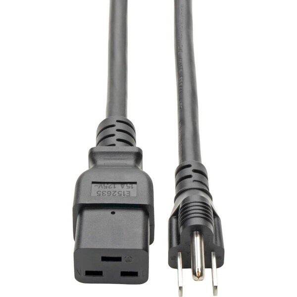 Tripp Lite Power Cord, HD, C19-5-15P, 15A, 14AWG, 10ft P034-010 - main