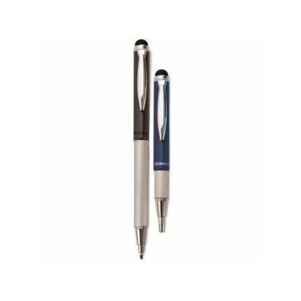 Zebra Pen Ink Pen/Stylus, Black, Ballpoint, PK2 33602 - main