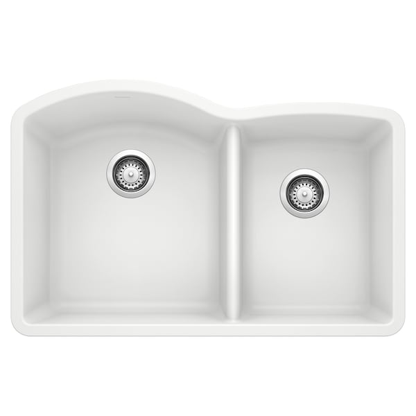 Blanco Diamond 1-3/4 Bowl, White 440180 - main