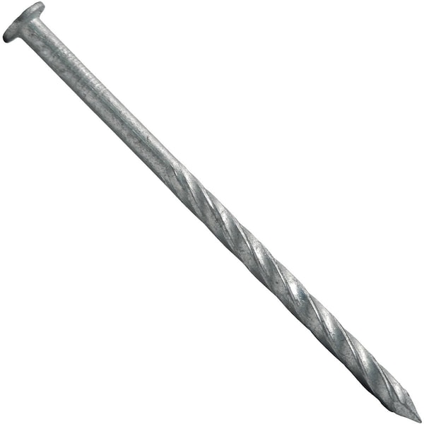 Maze Nails 16dx3-1/2'' 9 ga Hot Dipped Galvanized Spiral Shank Lumber Deck Nails, 2700 Ct. 50 Lb. T4491S050 - main