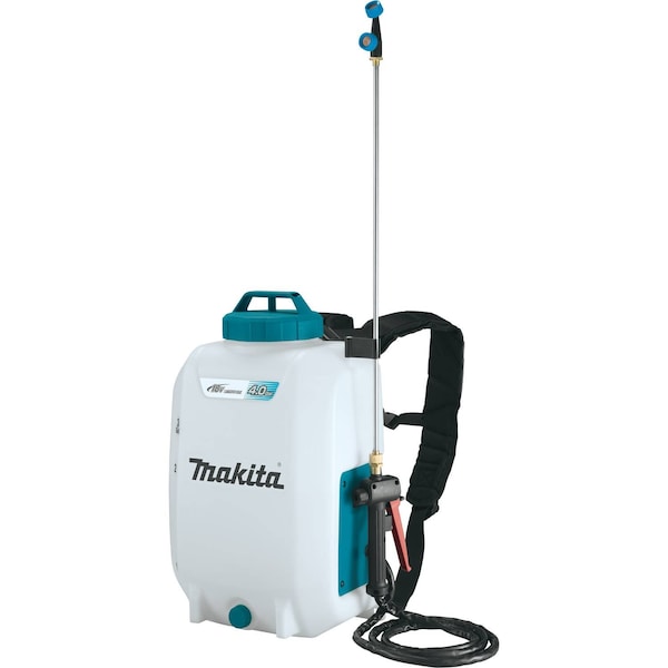 Makita 4 gal Backpack Sprayer, 5 9/16 ft L Hose, 23 5/8 in L Wand XSU02Z - main