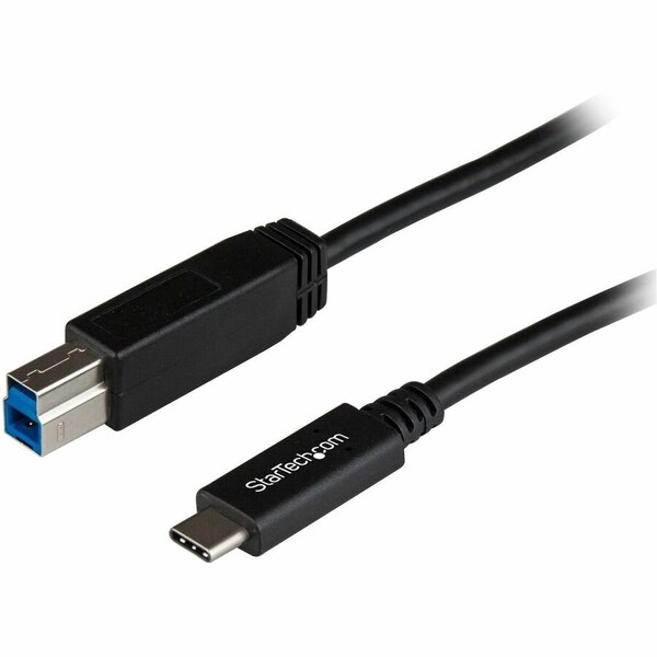 Startech.Com 1m (3ft) USB 3.1 USB-C to USB-B Cable - USB Type-C to USB Type-B USB 3.1 Gen 2 10Gbps Cable USB31CB1M - main