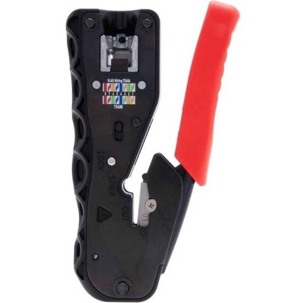 Weltron THE PLATINUM TOOLS PTS (PASS THROUGH STANDARD) PRO CRIMP TOOL TAKES YEARS 12520C - main
